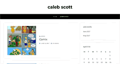 Desktop Screenshot of calebscott.com